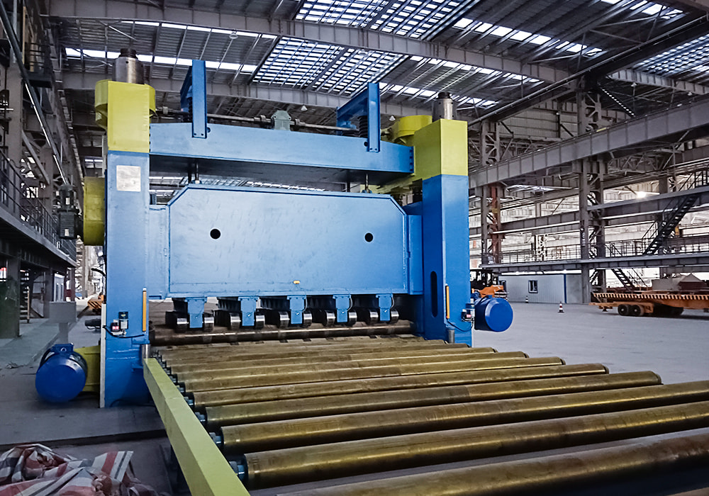 Máquina Niveladora de Nueve Rodillos