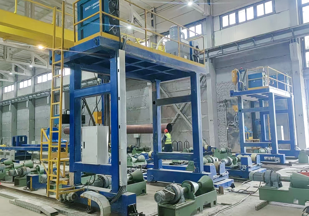 Máquina de Soldadura Exterior para Línea de Producción de Tuberías LSAW JCOE