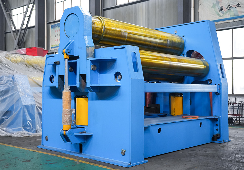 HDLW12-70×3200 Curvadora CNC de Metal de Cuatro Rodillos