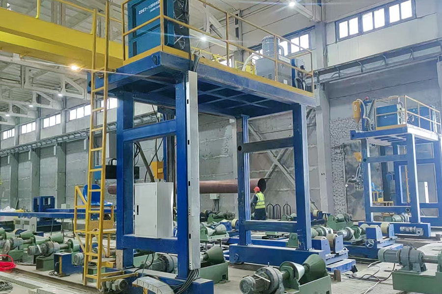 Máquina de Soldadura Exterior para Línea de Producción de Fabricación de Tuberías – Exportada al Extranjero