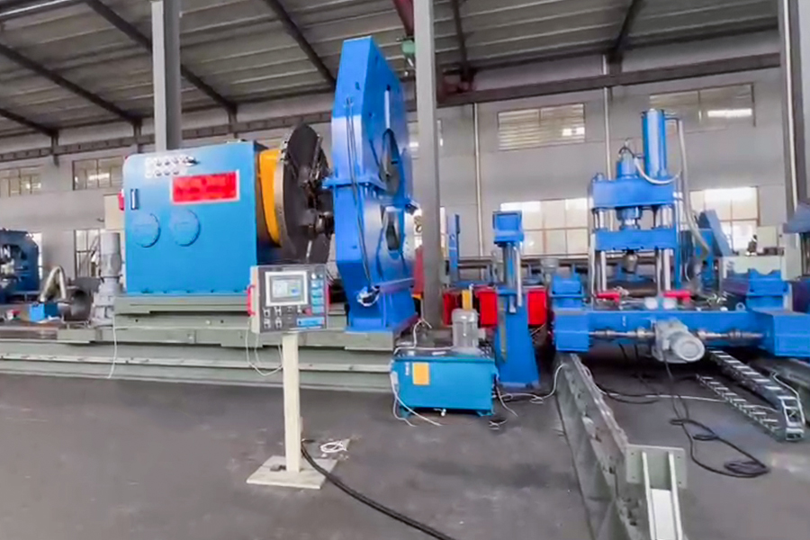 Máquina de Biselado para Línea de Producción de Fabricación de Tuberías – Exportada al Extranjero